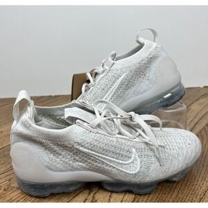 NWT Nike Air VaporMax 2021 Flyknit Phantom Metallic Silver Sz 5.5 DJ9975-001